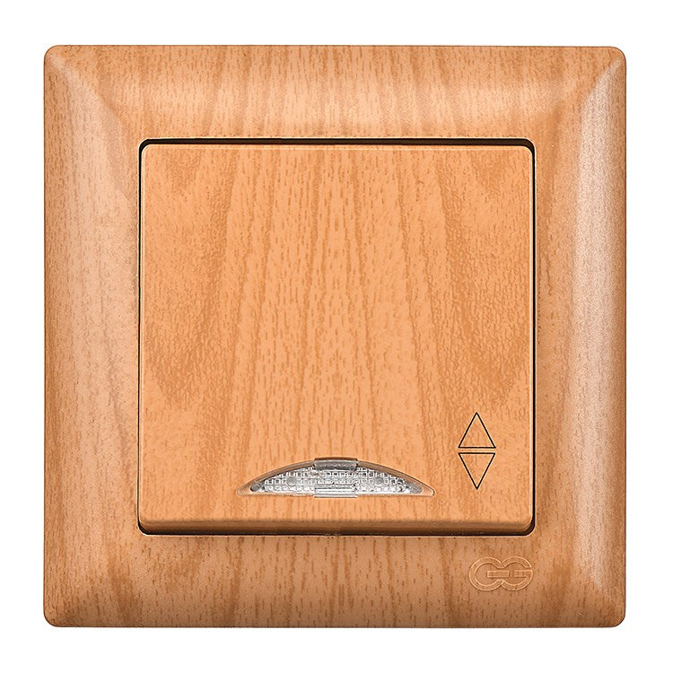 Intrerupator cap scara cu led