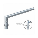 Brat simplu 100cm pentru stalp octogonal