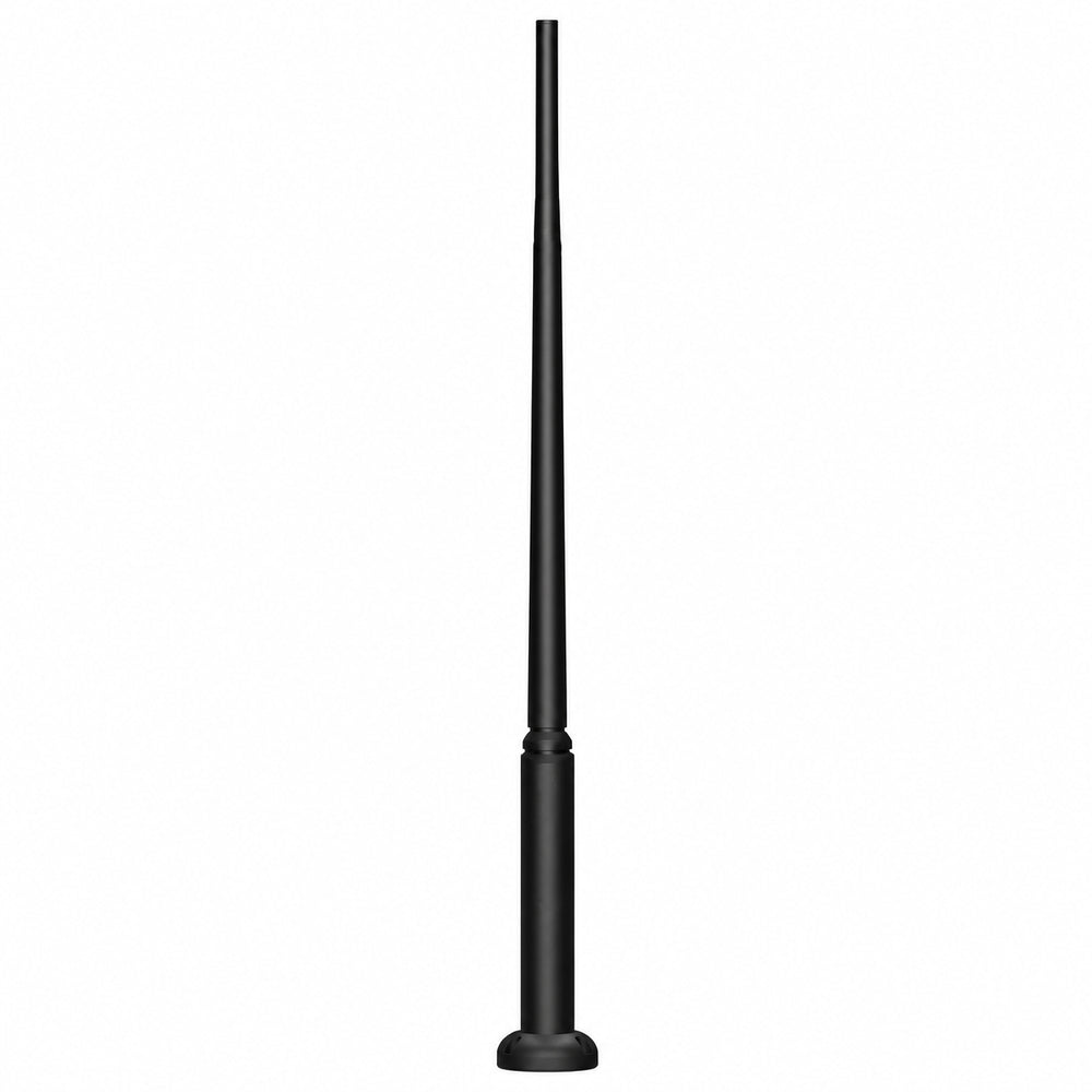 Stalp modern Fumagalli EKTOR 4 metri NEGRU