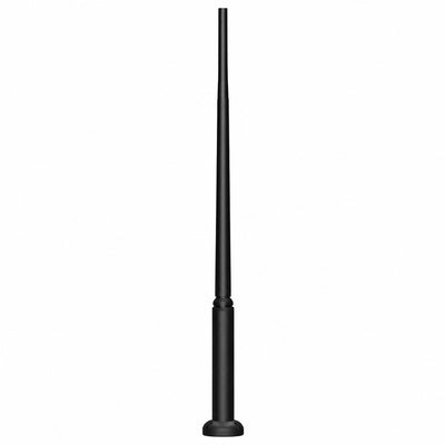 Stalp modern Fumagalli EKTOR 4 metri NEGRU