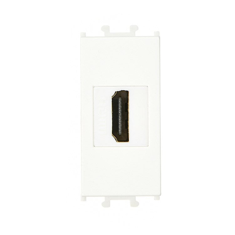 Priza HDMI alb