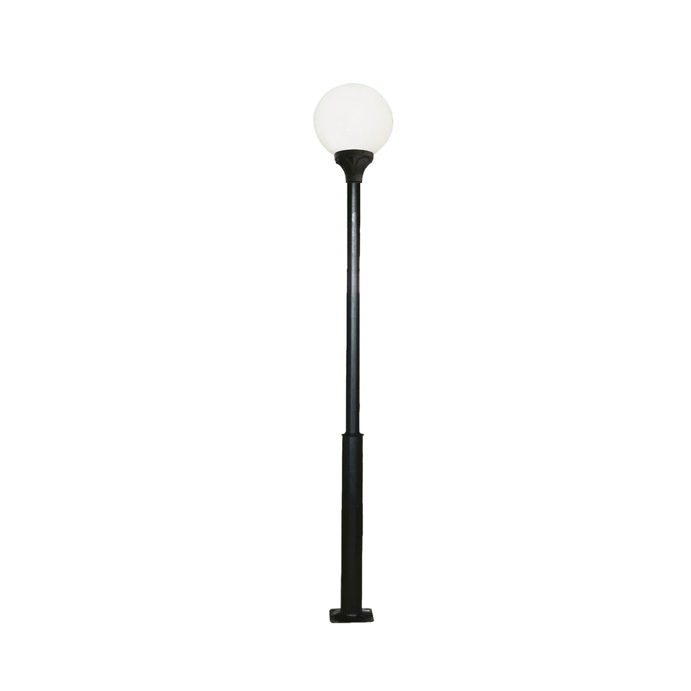 Stalp decorativ M002 cu lampa tip GLOB