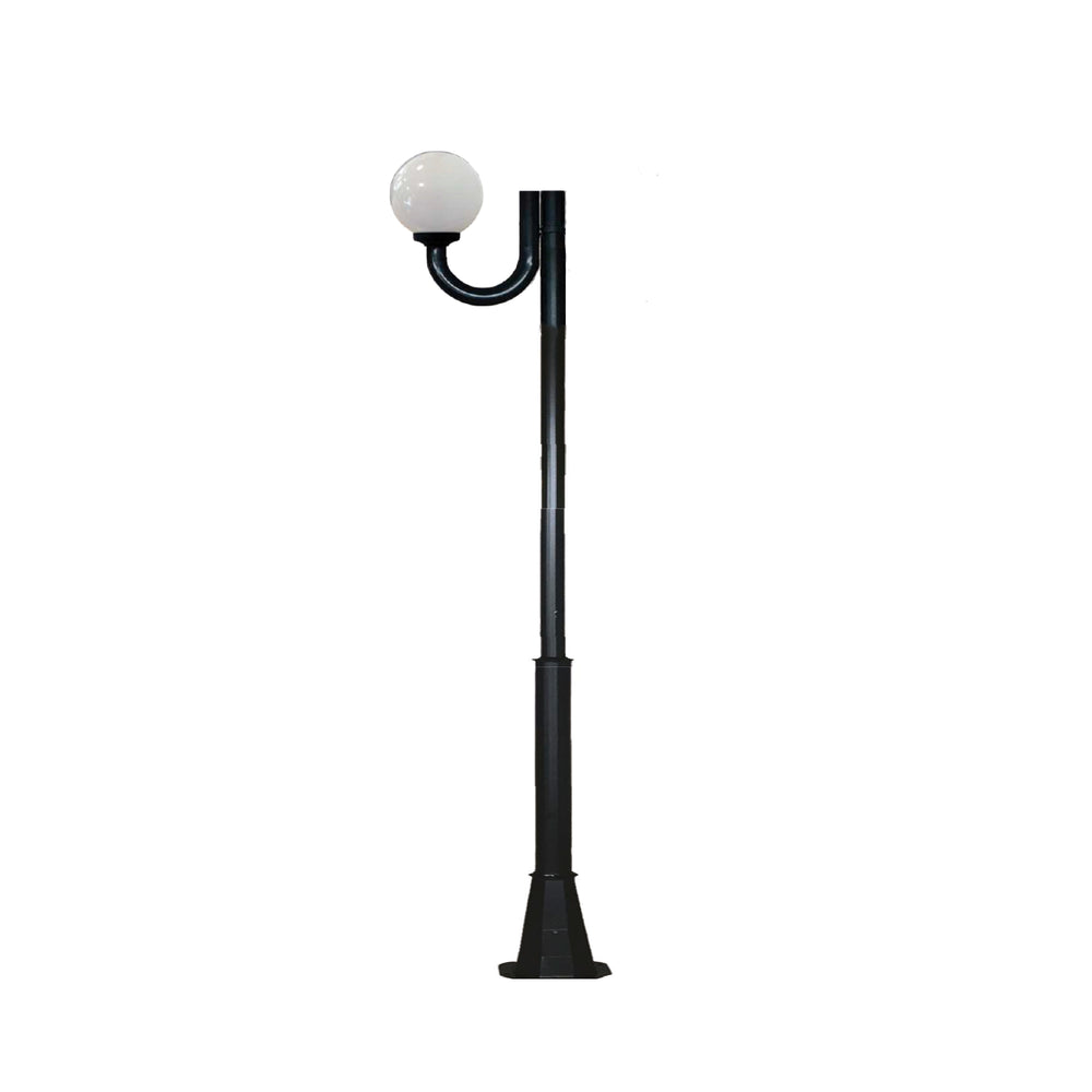 Stalp decorativ M008 sistem 1J corp iluminat tip GLOB