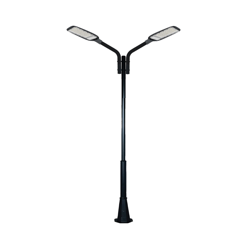 Stalp decorativ M008 brat dublu lampa stradala VITO TIGER