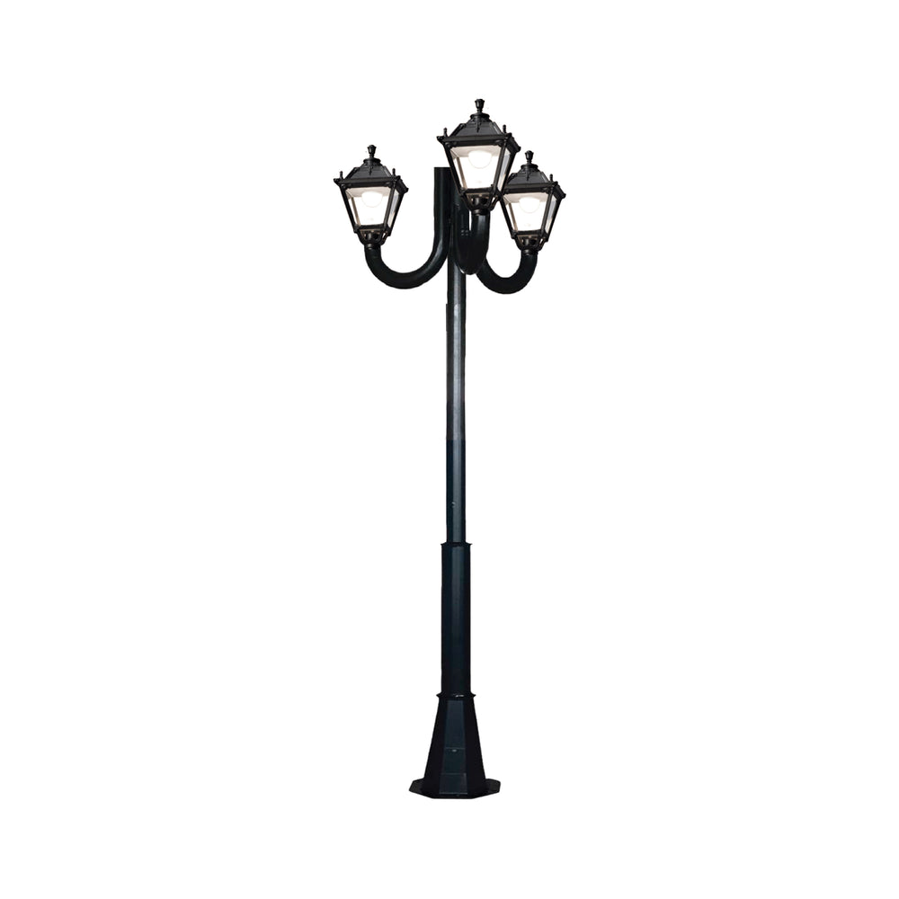 Stalp decorativ M008 sistem 3J corp iluminat Fumagalli TOBIA