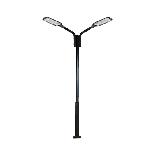 Stâlp decorativ M002 de 3 m cu braț dublu lampă stradală VITO TIGER