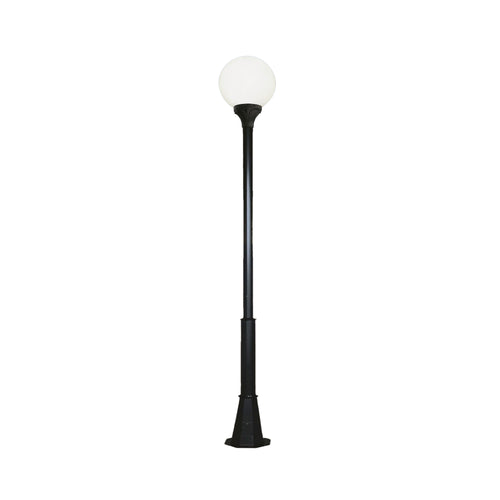 Stâlp decorativ M008 de 3 m cu felinar tip GLOB