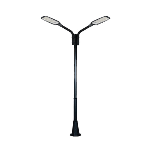 Stâlp decorativ M008 de 3 m cu braț dublu lampă stradală VITO TIGER