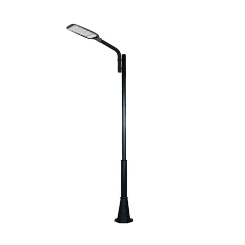 Stâlp decorativ M008 de 3 m cu braț simplu lampă stradală VITO TIGER
